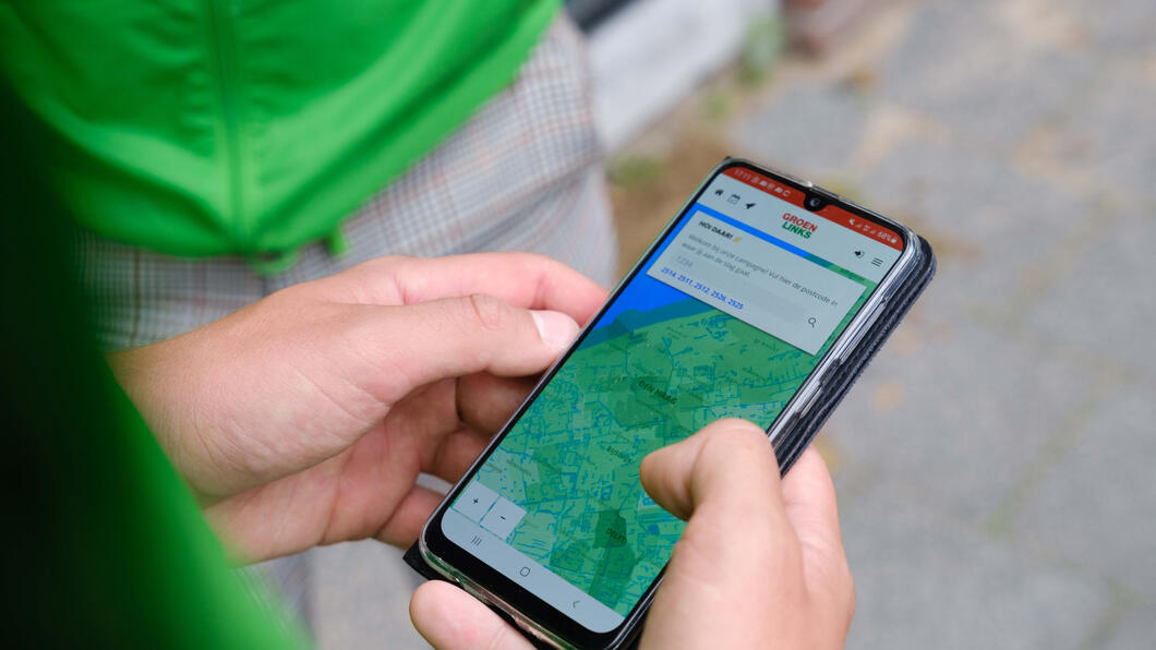 Huis aan huis actie1