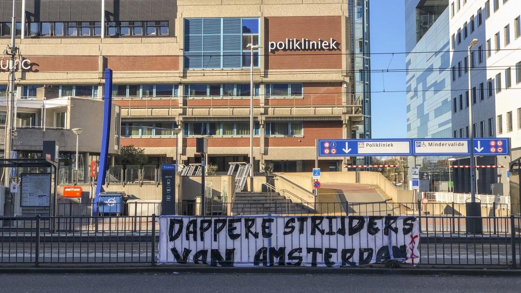 Dappere strijders in de zorg UMC VUmc: dappere strijders
