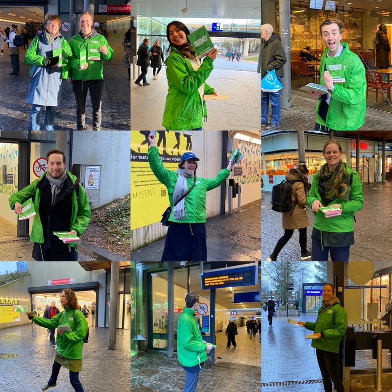 Flyeren op station Zuid