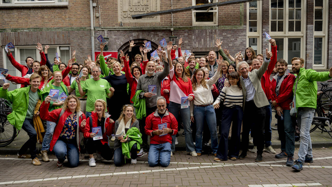 Campagne aftrap Amsterdam GroenLinks en PvdA